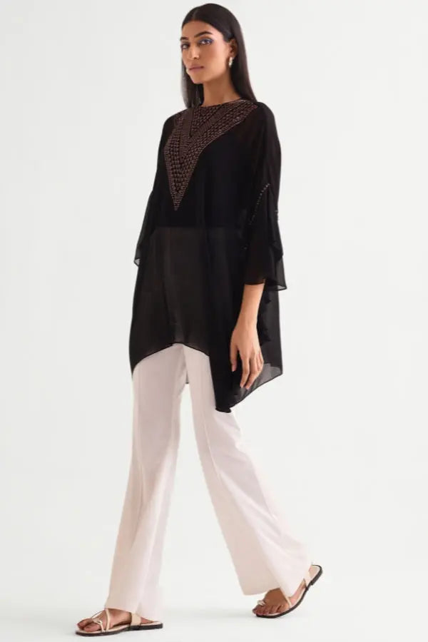 Ava Side Frill Tunic Namrata Joshipura Online