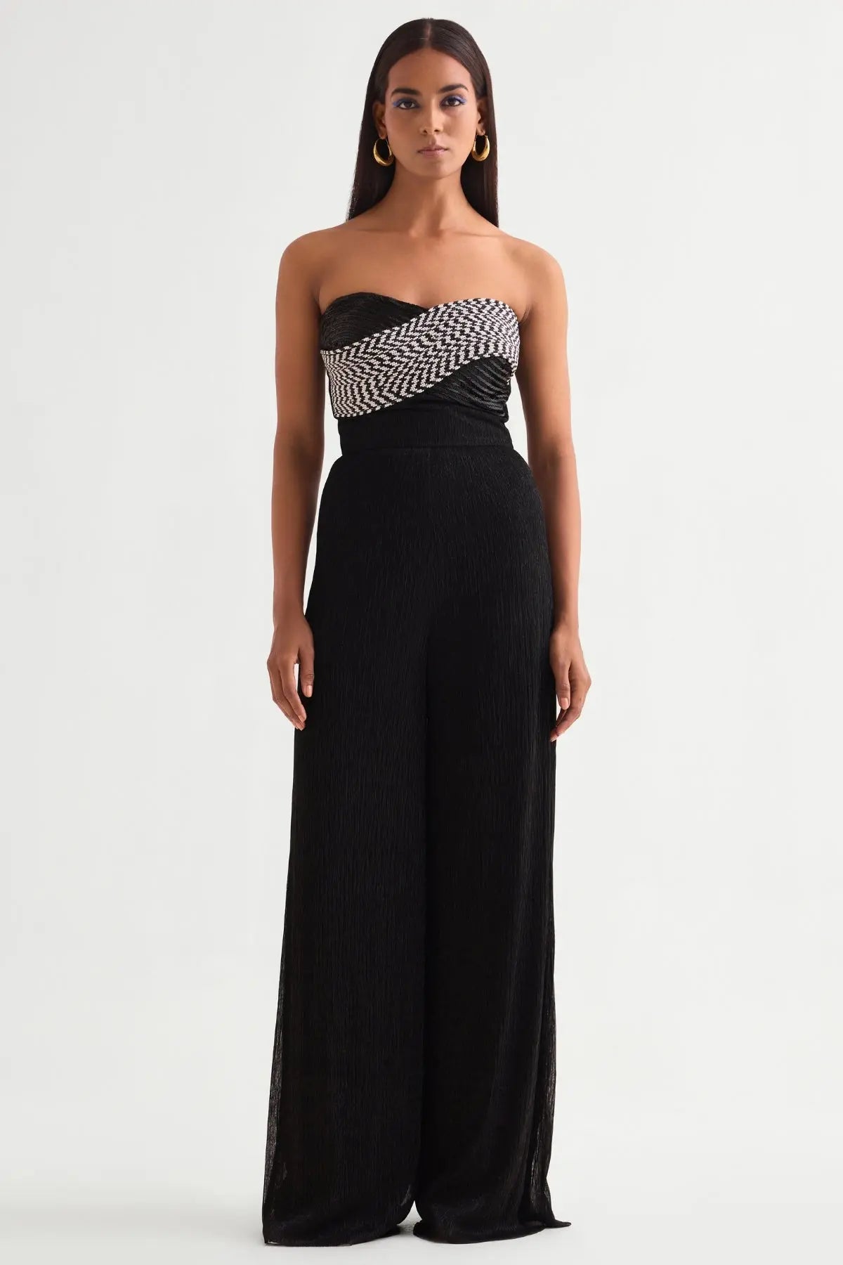 Flow Wave Corset Jumpsuit Namrata Joshipura Online