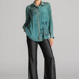 BANDHANI COLLAR SHIRT