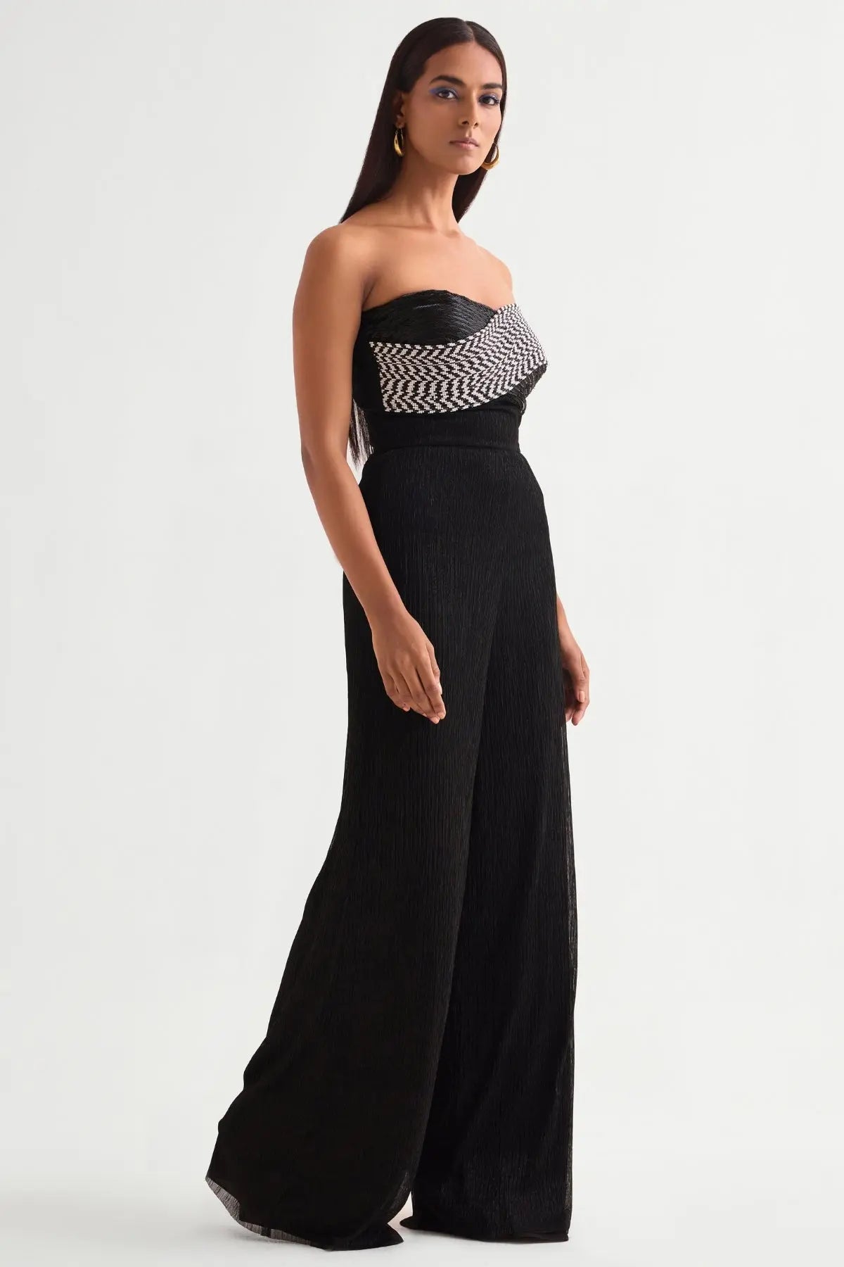 Flow Wave Corset Jumpsuit Namrata Joshipura Online