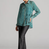 BANDHANI COLLAR SHIRT