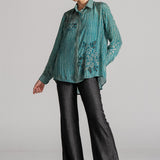 BANDHANI COLLAR SHIRT