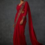 Lattice Draped Saree Namrata Joshipura Online
