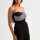 Flow Wave Corset Jumpsuit Namrata Joshipura Online