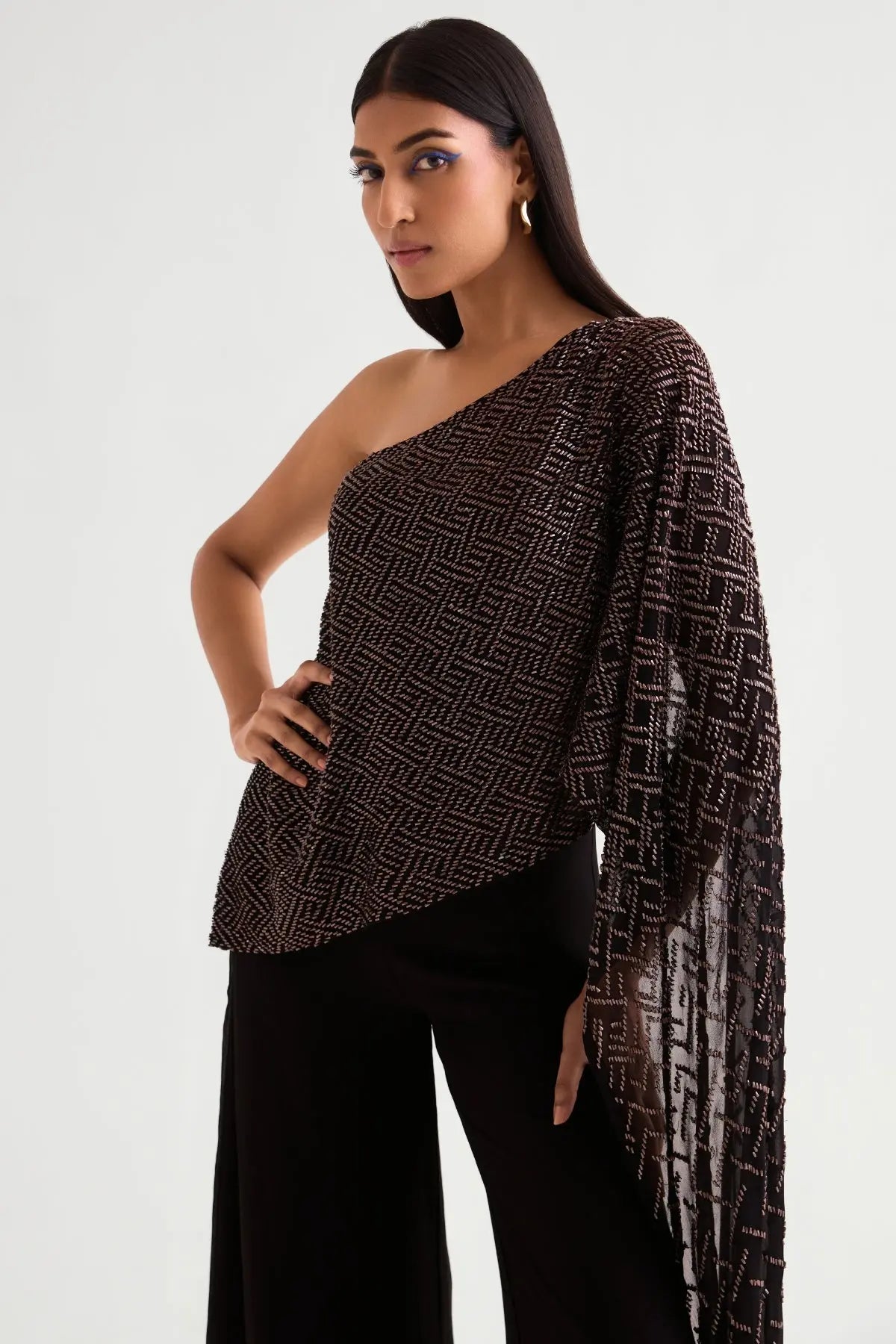 Maze One Offshoulder Jumpsuit Namrata Joshipura Online