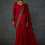 Lattice Draped Saree Namrata Joshipura Online