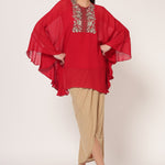 TIMELESS BLOOM FRILL TUNIC Namrata Joshipura Online