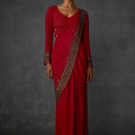 Lattice Draped Saree Namrata Joshipura Online
