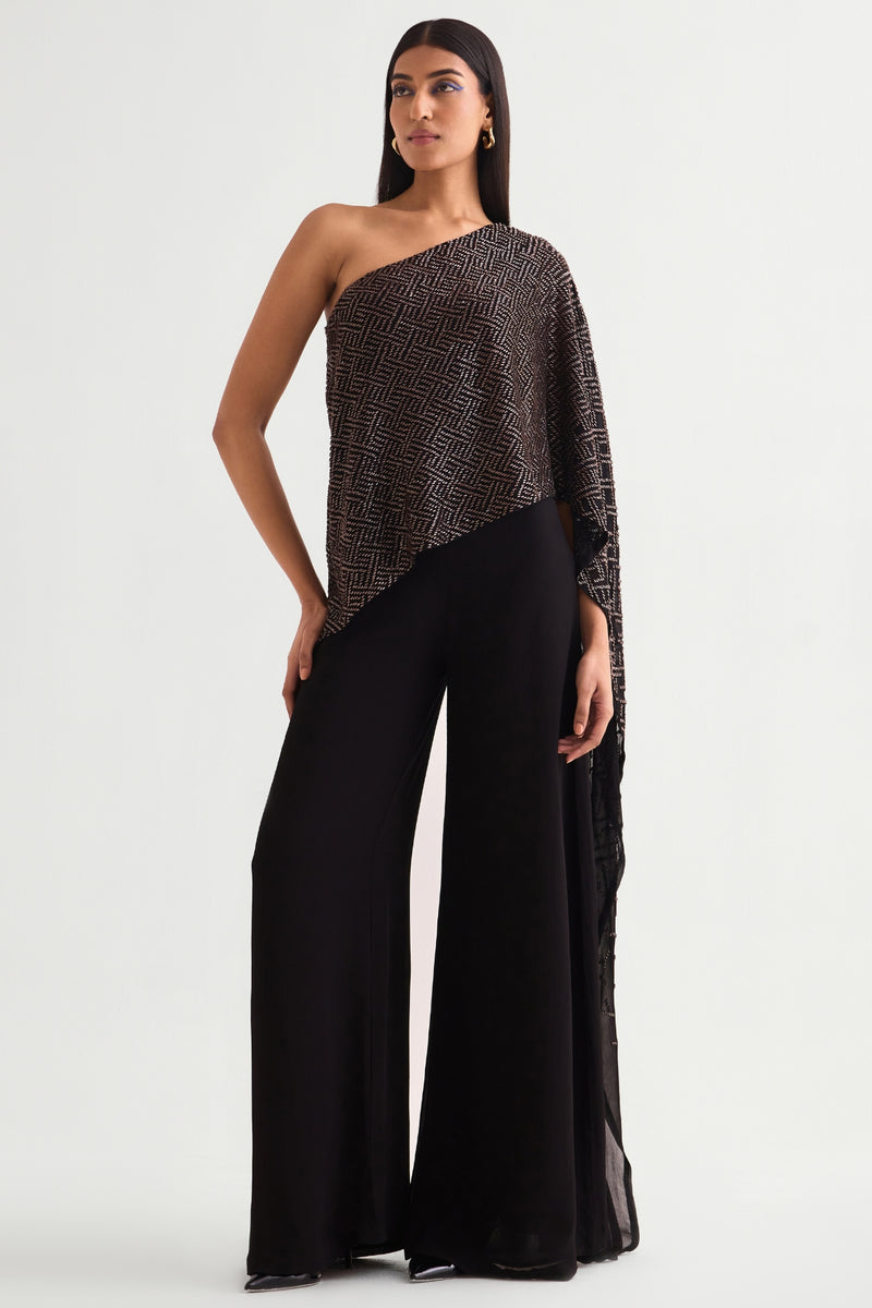 Maze One Offshoulder Jumpsuit