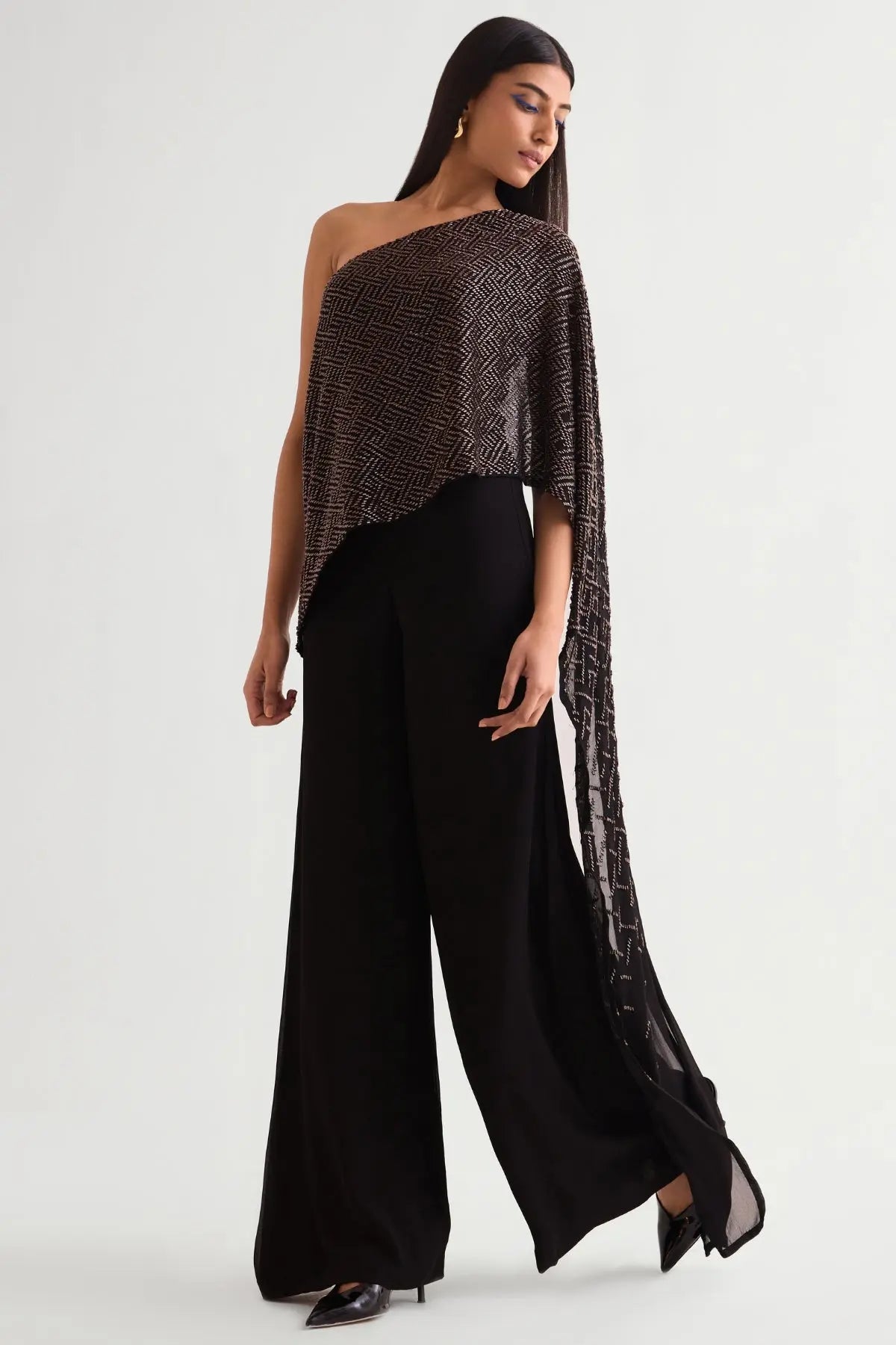 Maze One Offshoulder Jumpsuit Namrata Joshipura Online