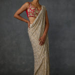 Autumn Bloom Draped Saree Namrata Joshipura Online
