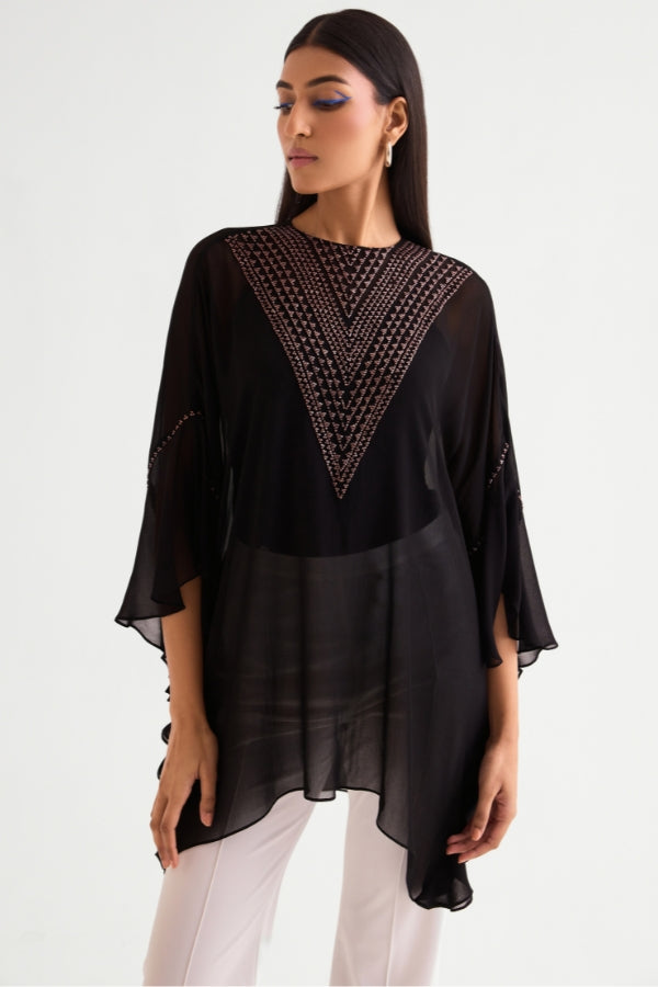 Ava Side Frill Tunic