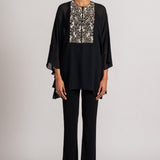 COSMIC DUST FRILL TUNIC