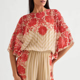 Floret Side Frill Jumpsuit Namrata Joshipura Online