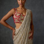 Autumn Bloom Draped Saree Namrata Joshipura Online