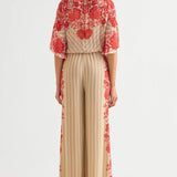 Floret Side Frill Jumpsuit Namrata Joshipura Online