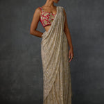 Autumn Bloom Draped Saree Namrata Joshipura Online