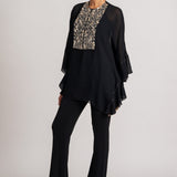 COSMIC DUST FRILL TUNIC