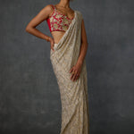 Autumn Bloom Draped Saree Namrata Joshipura Online
