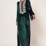 TIMELESS BLOOM YOKE LONG KAFTAN Namrata Joshipura Online
