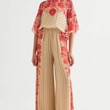 Floret Side Frill Jumpsuit Namrata Joshipura Online