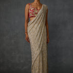 Autumn Bloom Draped Saree Namrata Joshipura Online