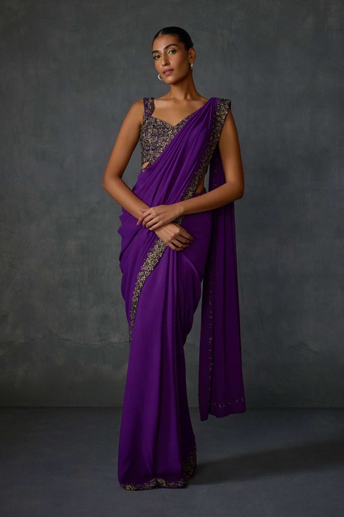 Blossom Draped Saree Namrata Joshipura Online
