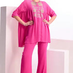 Hibiscus Gathered Co-ord Set Namrata Joshipura