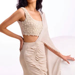 Zenobia Shimmer Drape Saree Namrata Joshipura