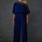 Lattice One Offshoulder Jumpsuit Namrata Joshipura Online