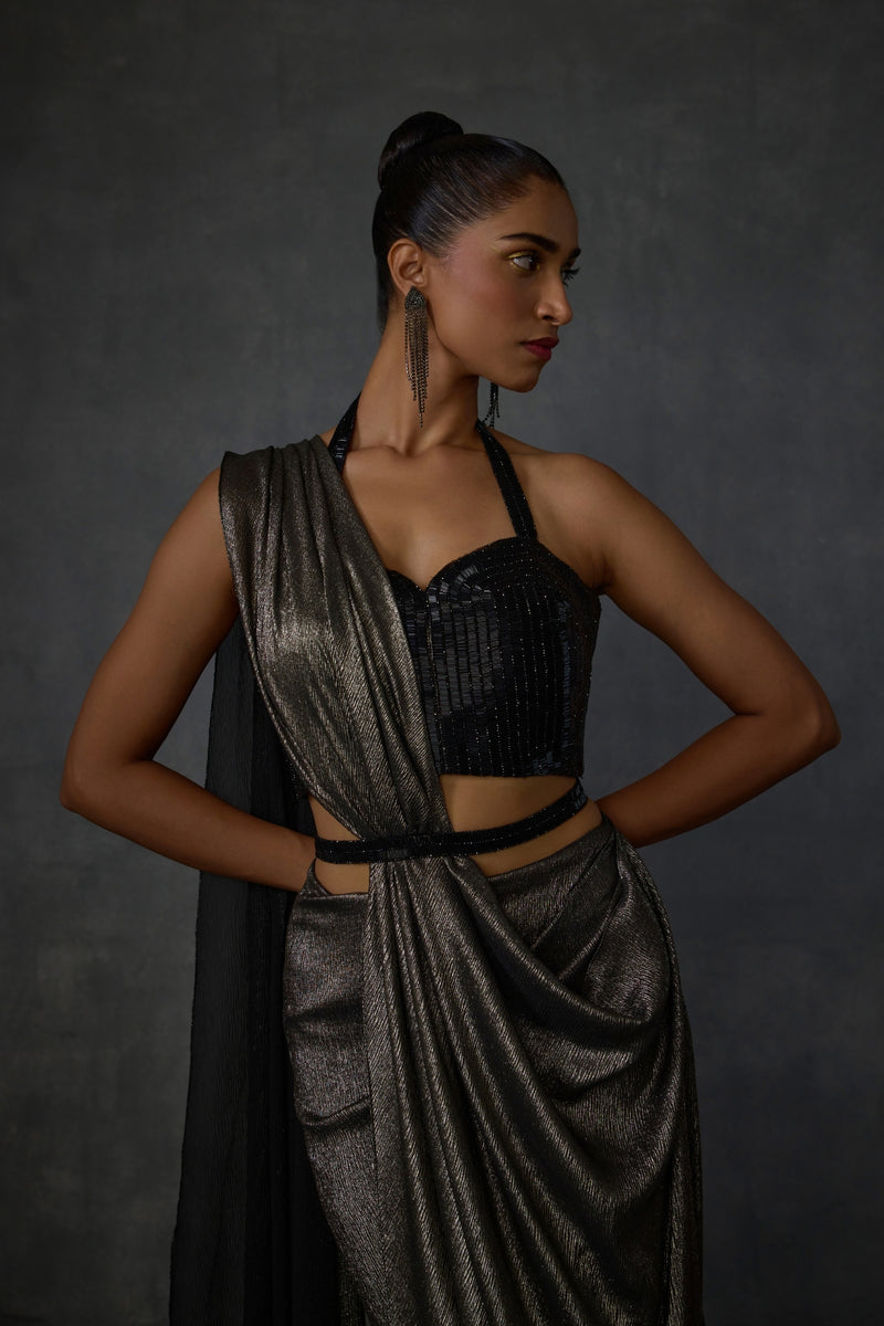 Graysyl Draped Saree