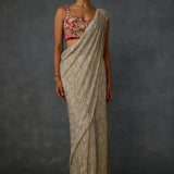 Autumn Bloom Draped Saree Namrata Joshipura Online