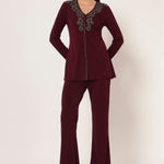 MARIELLE FRONT OPEN CO-ORDSET Namrata Joshipura Online