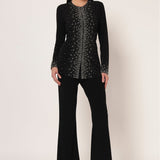 SILVER DUST FRONT OPEN CO-ORD SET Namrata Joshipura Online