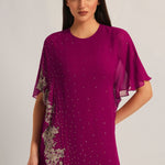 AMARA INTRICATE FRONT FLAP JUMPSUIT Namrata Joshipura Online