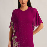 AMARA INTRICATE FRONT FLAP JUMPSUIT Namrata Joshipura Online