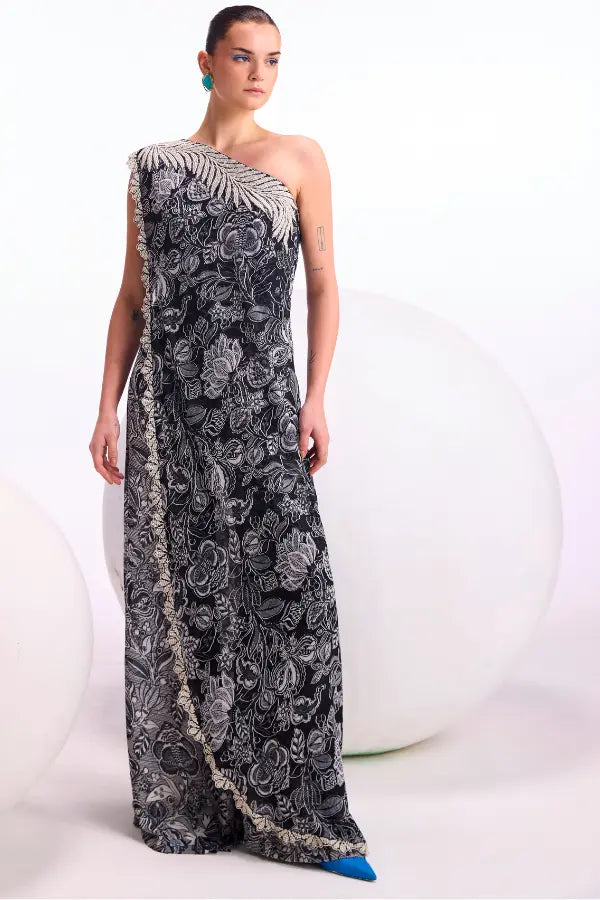 Cerelia Fern One Off Shoulder Jumpsuit Namrata Joshipura