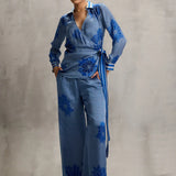 Hitachi Wrap Co-ord Set Namrata Joshipura