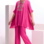 Hibiscus Gathered Co-ord Set Namrata Joshipura