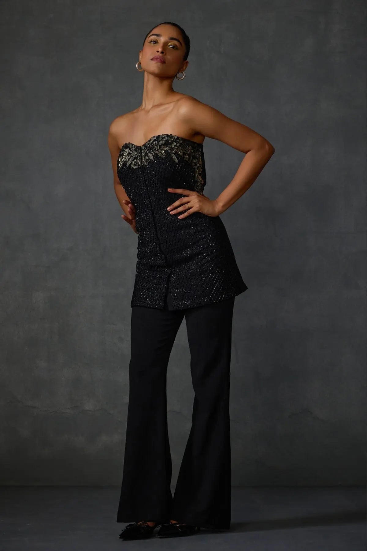 Lattice Jacket Corset Co-ord Set Namrata Joshipura Online