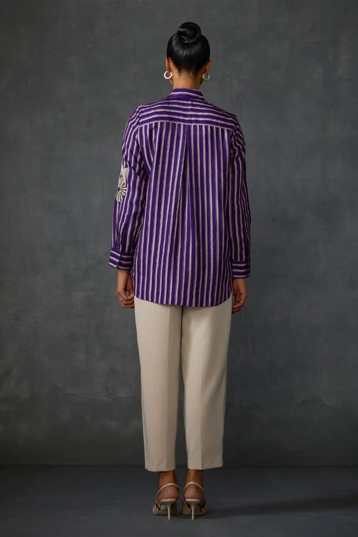 Moonwilt Stripes Shirt Namrata Joshipura Online