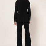 SILVER DUST FRONT OPEN CO-ORD SET Namrata Joshipura Online