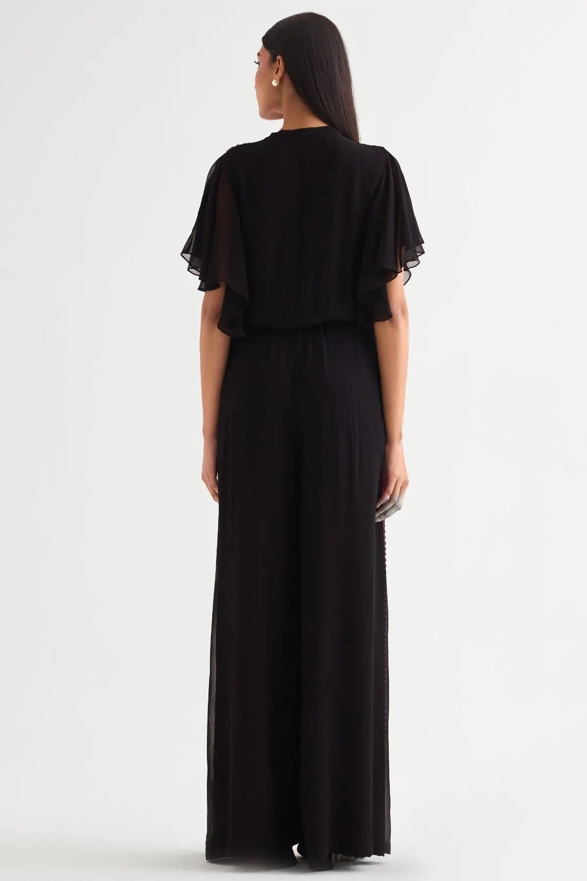 Gloria Side Frill Boxy Jumpsuit Namrata Joshipura Online