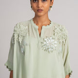 Celestial Pointed Hem Tunic