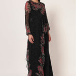 PAISLEY PRINTED SIDE TRAIL JUMPSUIT Namrata Joshipura Online