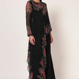 PAISLEY PRINTED SIDE TRAIL JUMPSUIT Namrata Joshipura Online