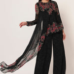 PAISLEY PRINTED SIDE TRAIL JUMPSUIT Namrata Joshipura Online