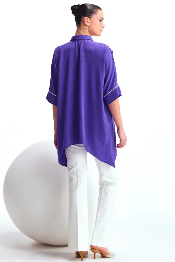 Zebrina  Asymmetric Hem Tunic Namrata Joshipura