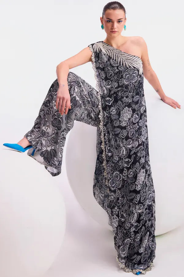 Cerelia Fern One Off Shoulder Jumpsuit Namrata Joshipura