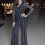 Shilpa Shetty In NJ Gauze Beaded Jumpsuit Namrata Joshipura Online (Celebrity Muses)